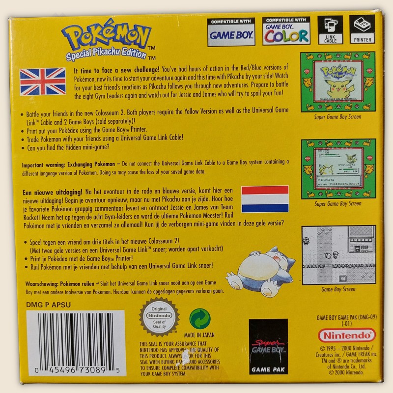 Pokémon Yellow Version: Special Pikachu Edition