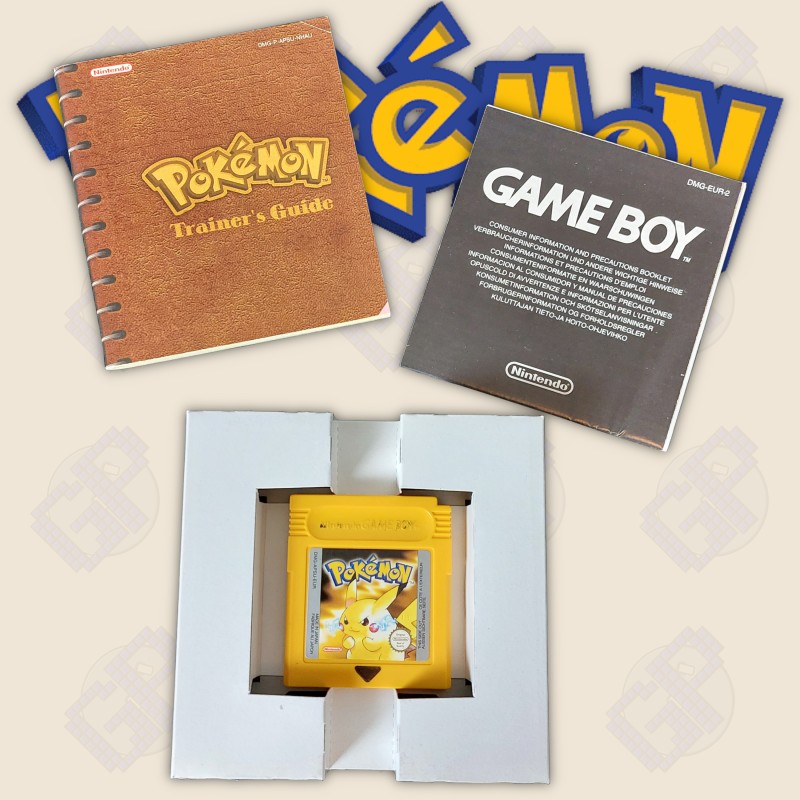 Pokemon Yellow Official Strategy Guide Special fashion Pikachu Edition