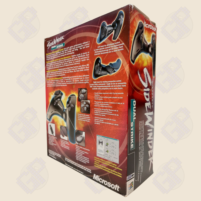 Microsoft Pc Controller Microsoft Sidewinder Dual Strike - Joystick ...